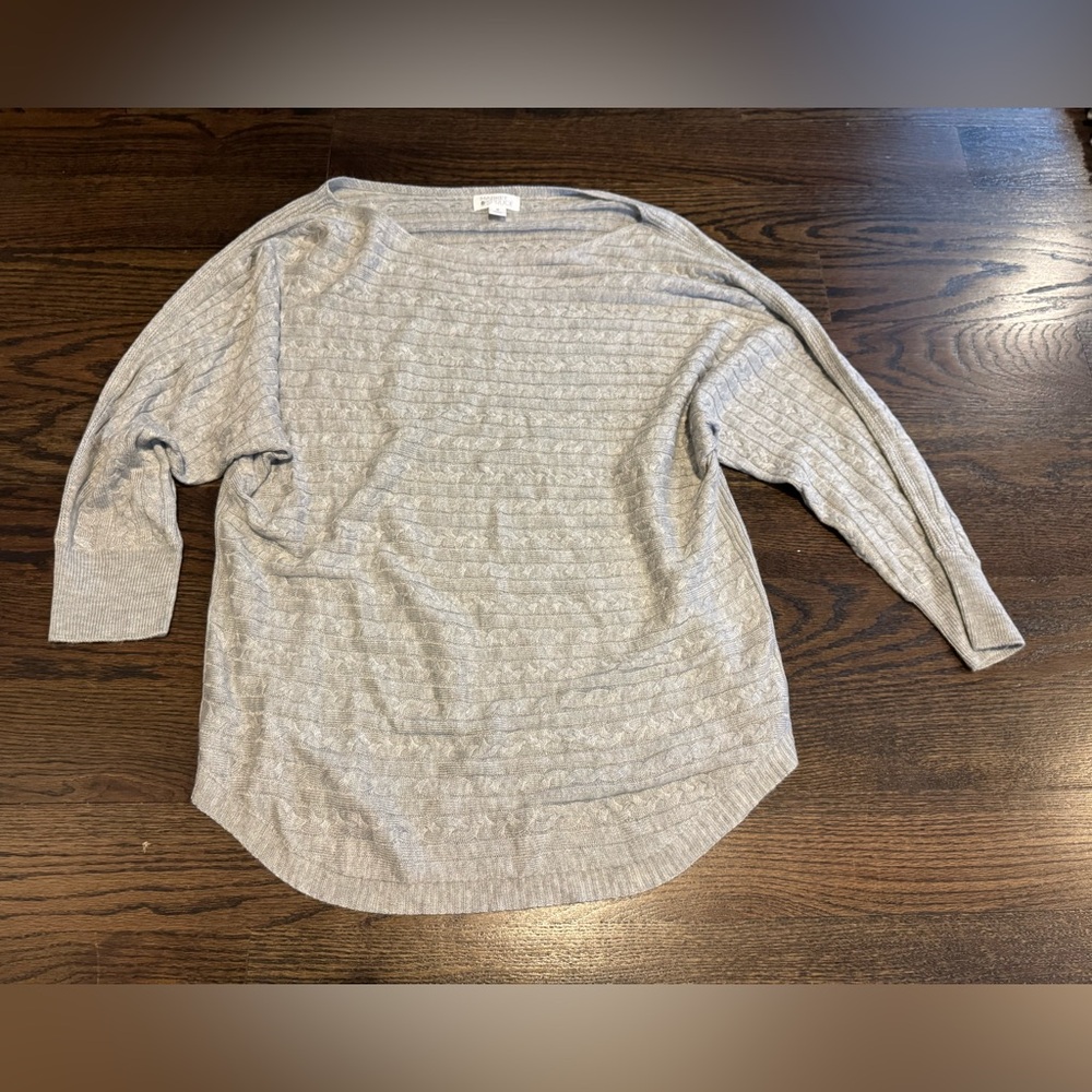 Market & Spruce Gray Sweater